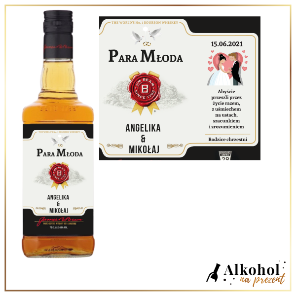 PARA MŁODA JIM BEAM WHITE