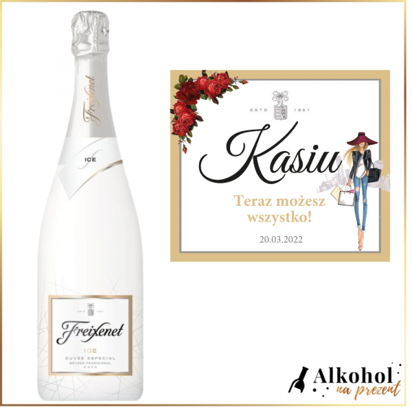 MIŁOSNY FREIXENET CORDON NEGRO - PREZENT NA WALENTYNKI