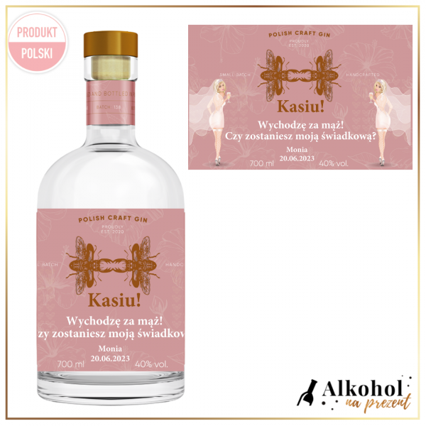 ŚWIADKOWA JONSTON HIBISCUS INFUSED GIN