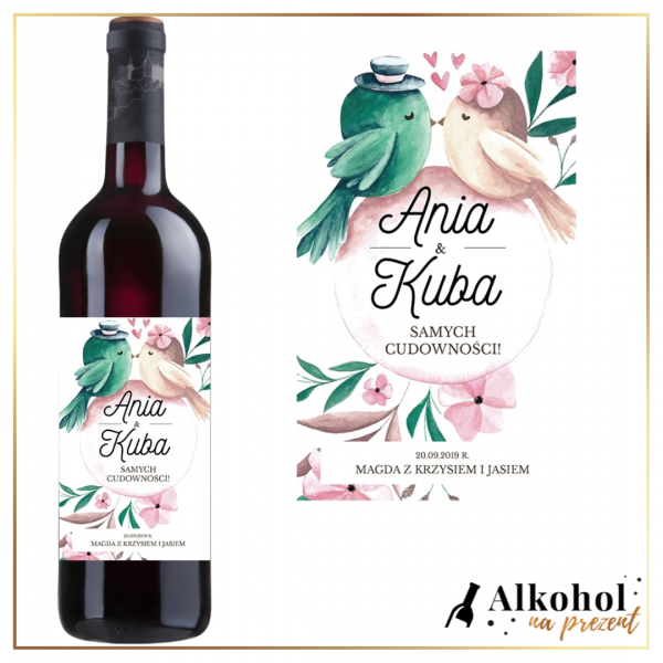 GOŁĄBECZKI WINO CZERWONE