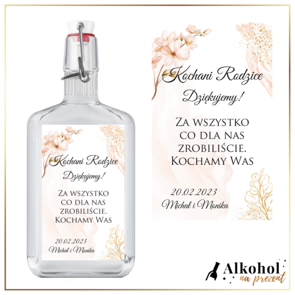 PODZIĘKOWANIA WÓDKA TORUŃSKA CZYSTA - WÓDKA NA PREZENT