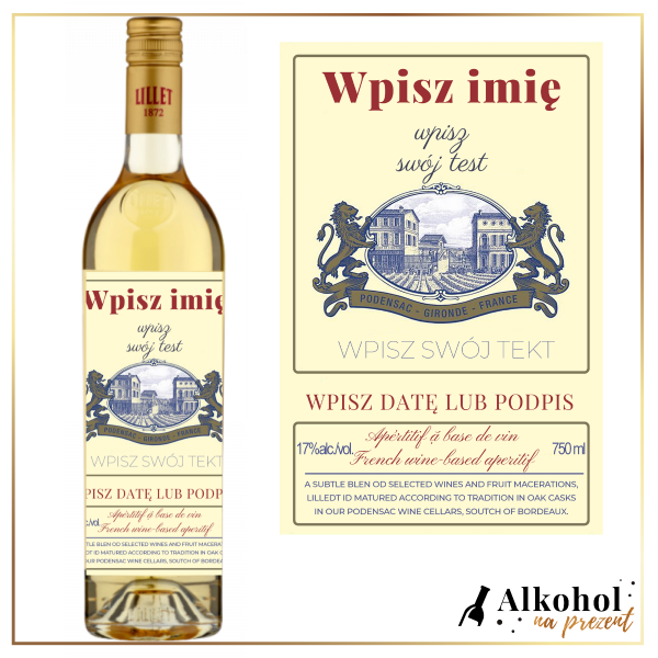 NA KAŻDĄ OKAZJĘ LILLET BLANC - PREZENT NA URODZINY