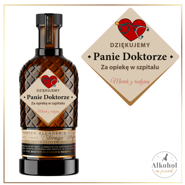DLA LEKARZA STORAGE WHISKY - PREZENT DLA LEKARZA