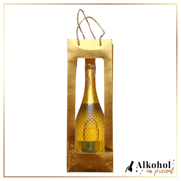 ZŁOTA TOREBKA PREZENTOWA