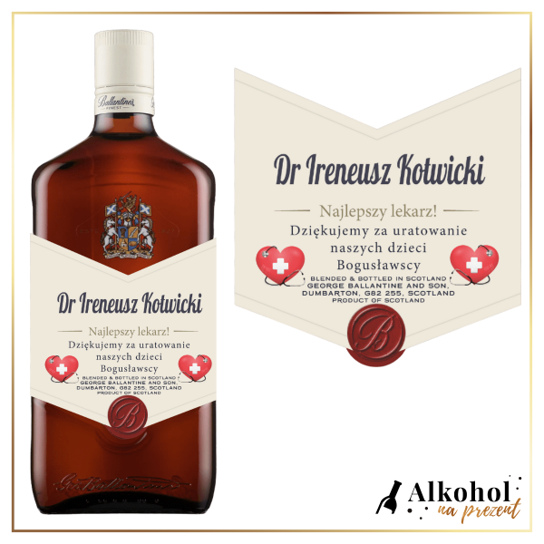 NAJLEPSZY LEKARZ BALLANTINE'S
