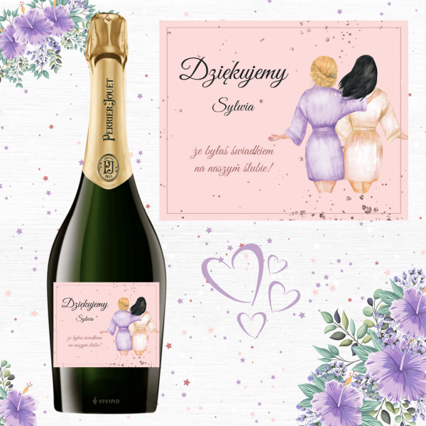 BEST FRIENDS SZAMPAN PERRIER JOUET GRAND BRUT-PREZENT DLA PRZYJACIÓŁKI