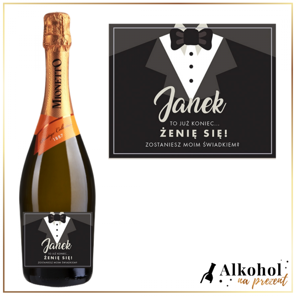 ZOSTANIESZ MOIM ŚWIADKIEM? PROSECCO MIONETTO D.O.C. TREVISO