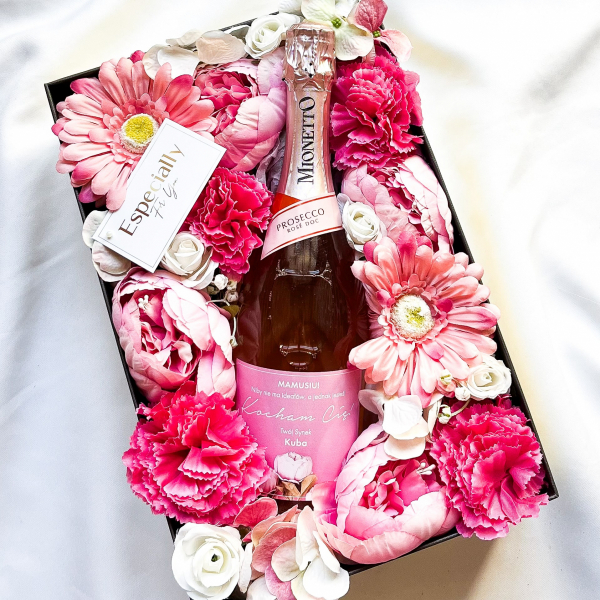 MAMA IDEALNA MIONETTO ROSÉ FLOWER BOX