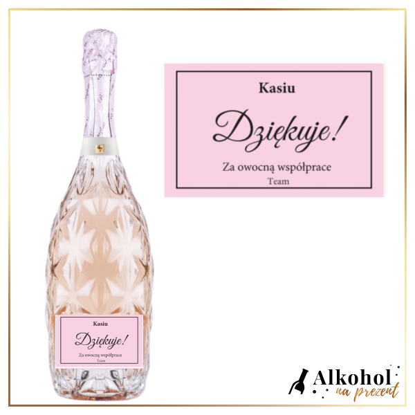 PODZIĘKOWANIA BAGLIETTI PROSECCO NO 6 - PREZENT NA PODZIĘKOWANIA