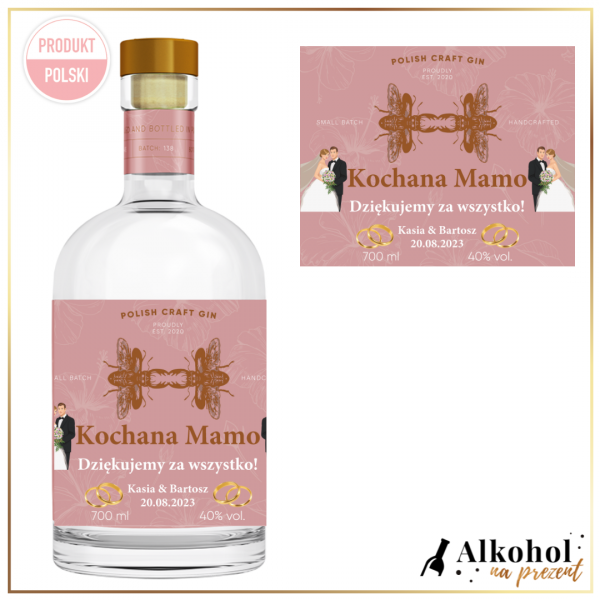 PODZIĘKOWANIA DLA MAMY JONSTON HIBISCUS INFUSED GIN