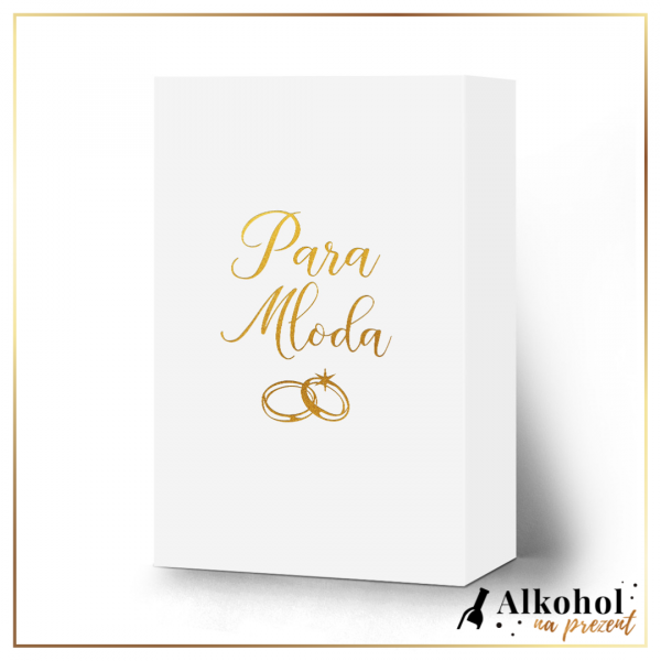 ŚLUBNY ZESTAW WINO CZERWONE & WINO BIAŁE W KREMOWYCH RÓŻACH