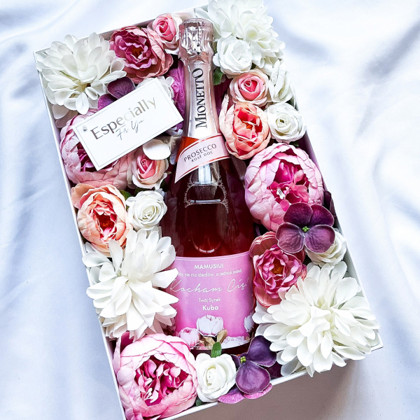 MAMA IDEALNA MIONETTO ROSÉ FLOWER BOX