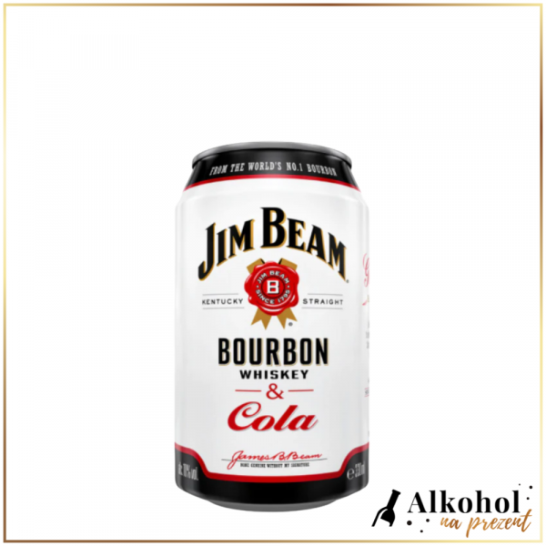 DRINK JIM BEAM & COLA 330ML PUSZKA