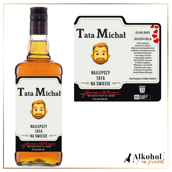 DZIEŃ TATY JIM BEAM WHITE - PREZENT DLA TATY