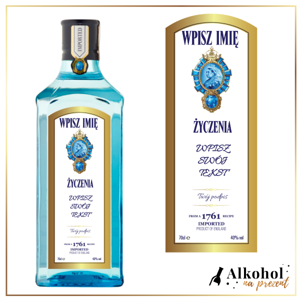 NA KAŻDĄ OKAZJĘ GIN BOMBAY - ORYGINALNY PREZENT