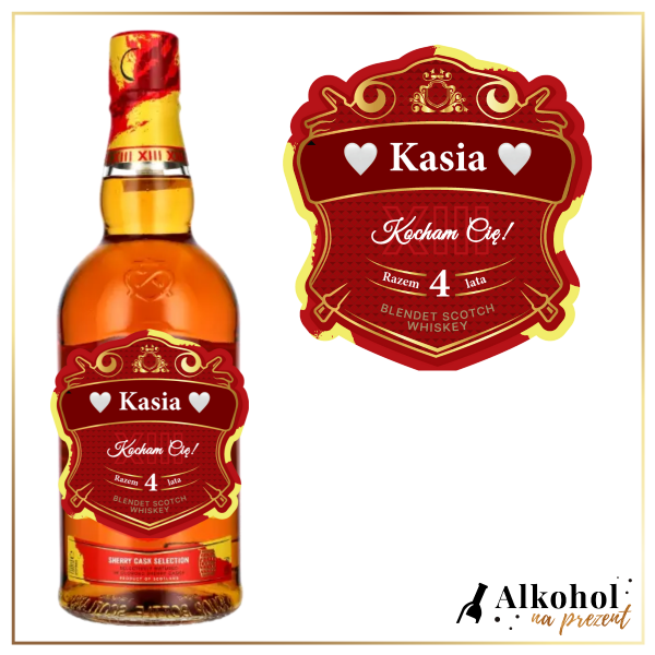 MIŁOSNY CHIVAS REGAL EXTRA 13YO SHERRY - PREZENT NA WALENTYNKI