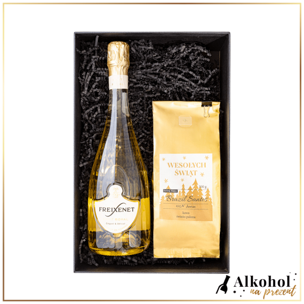 ŚWIĄTECZNY ZESTAW FREIXENET BRUT ROYAL - ZESTAW PREZENTOWY NA ŚWIĘTA BOŻEGO NARODZENIA