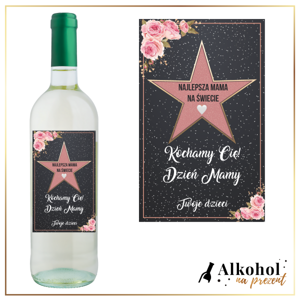 NAJLEPSZA MAMA NA ŚWIECIE WINO VITORINO BIANCO VINO D'ITALIA