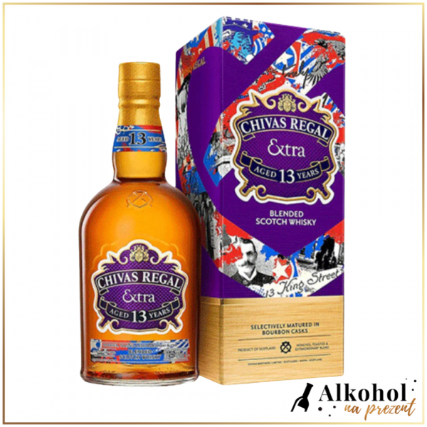 WHISKY CHIVAS REGAL EXTRA 13YO BOURBON CASK 0.7L + OPAKOWANIE