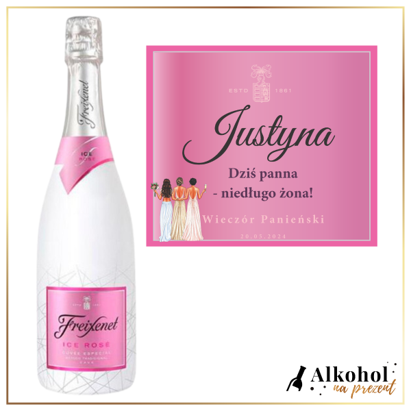 WIECZÓR PANIEŃSKI FREIXENET ICE ROSE - PREZENT NA WIECZÓR PANIEŃSKI