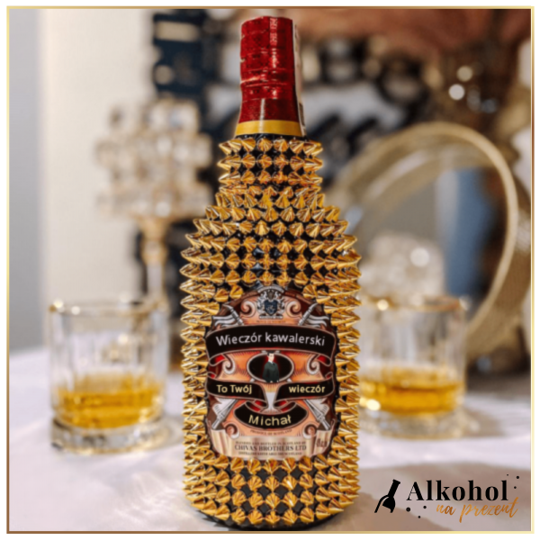 WIECZÓR KAWALERSKI CHIVAS REGAL ZE ZŁOTYMI KOLCAMI - PREZENT NA WIECZÓR KAWALERSKI