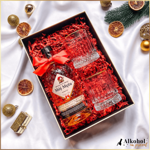 GWIAZDOR STORAGE ZE SZKLANKAMI - PREZENT NA ŚWIĘTA