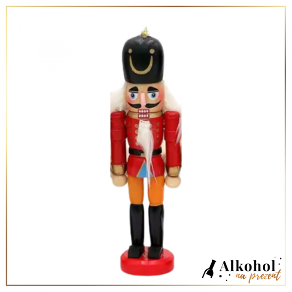 MINI FIGURKA DREWNIANA DZIADEK DO ORZECHÓW