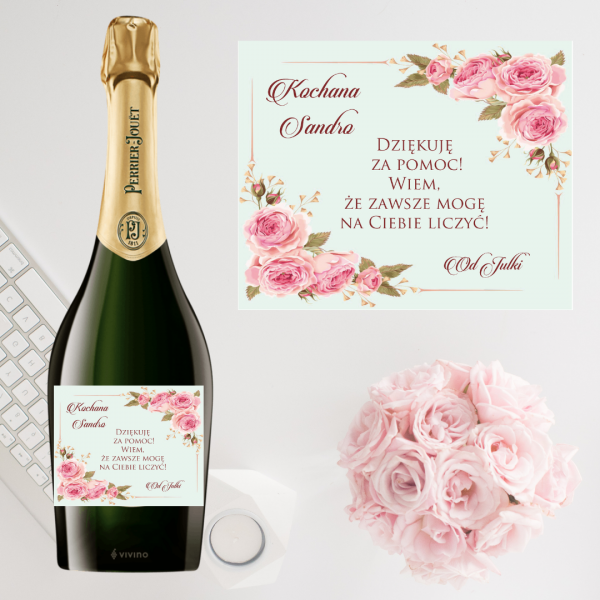 KWIATY NA KAŻDĄ OKAZJĘ SZAMPAN PERRIER JOUET GRAND BRUT