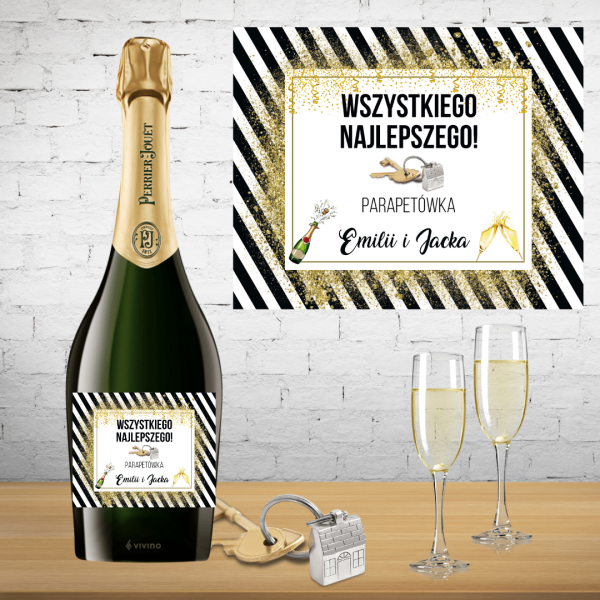 PARAPETÓWKA SZAMPAN PERRIER JOUET GRAND BRUT-PREZENTY NA PARAPETÓWKĘ