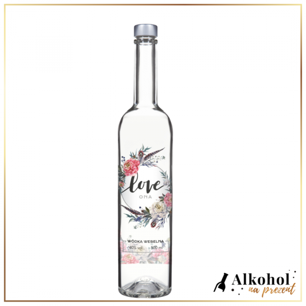 WÓDKA TORUŃSKA WESELNA LOVE BOHO ONA FUTURA