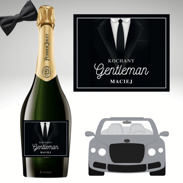 GENTLEMAN SZAMPAN PERRIER JOUET GRAND BRUT