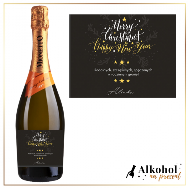 MERRY CHRISTMAS & HAPPY NEW YEAR MIONETTO D.O.C. TREVISO