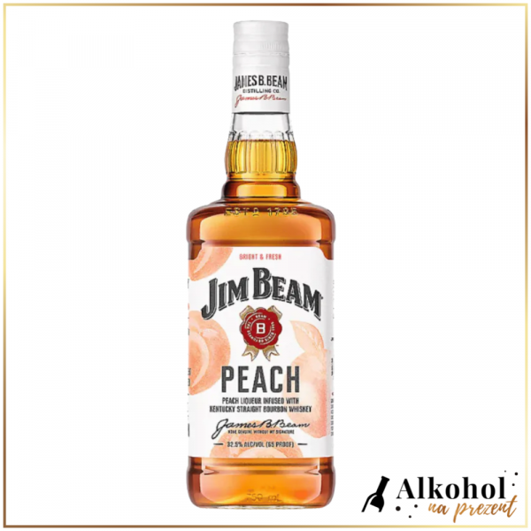 WHISKEY JIM BEAM PEACH 0.7L