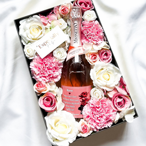 MAMO COŚ CI DAM MIONETTO ROSÉ FLOWER BOX