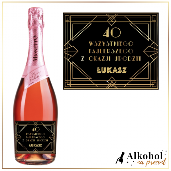 GREAT GATSBY! PROSECCO MIONETTO ROSÉ