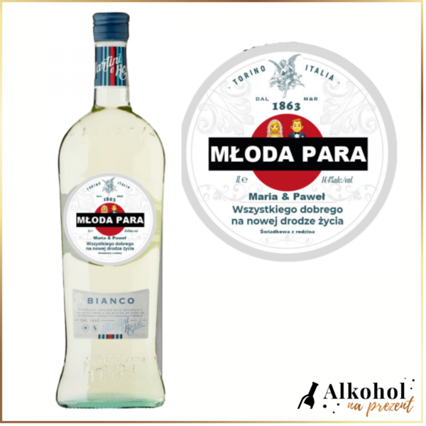 PARA MŁODA MARTINI BIANCO