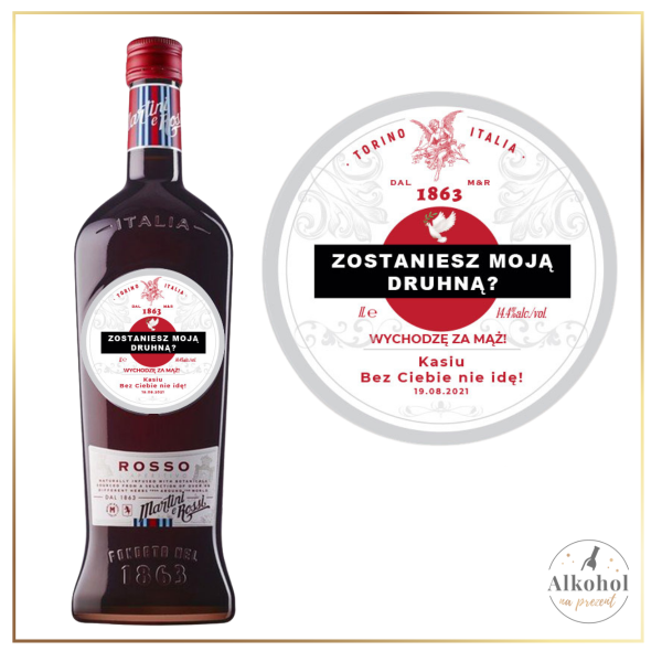 ZOSTANIESZ MOJĄ DRUHNĄ? MARTINI ROSSO