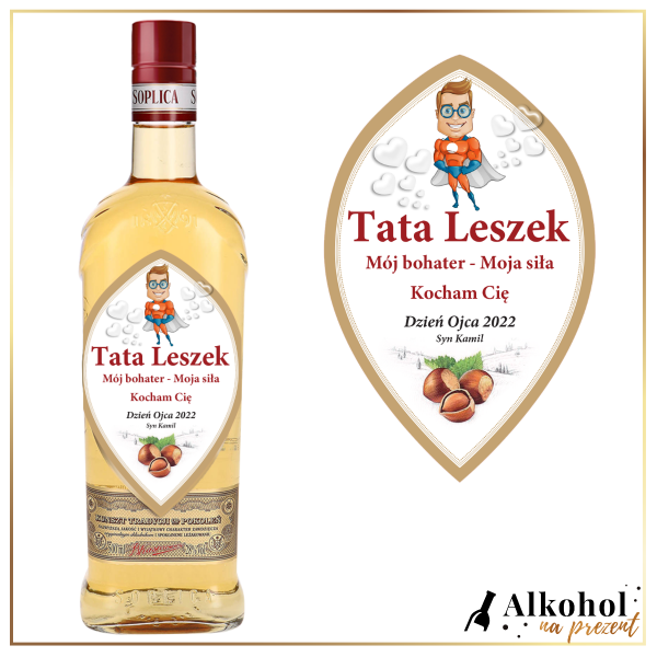 BOHATER SOPLICA ORZECH LASKOWY-PREZENT NA DZIEŃ OJCA