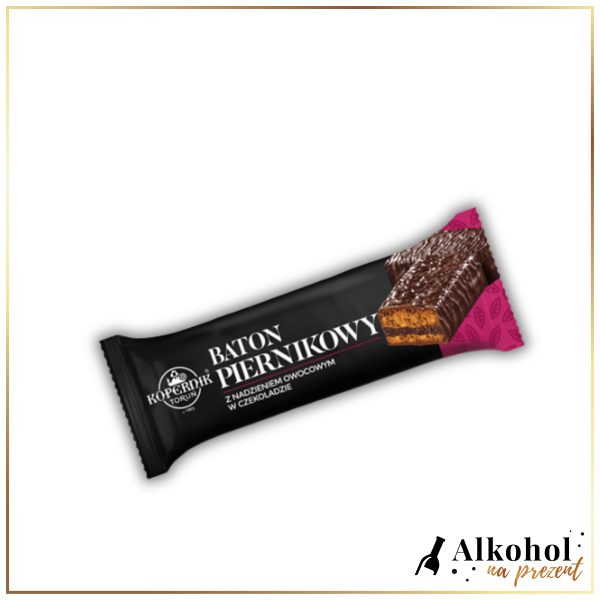 BATON PIERNIKOWY Z NADZIENIEM OWOCOWYM W CZEKOLADZIE 47G