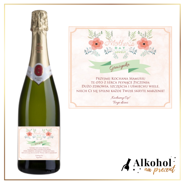 KWIATY DLA MAMY WINO CODORNIU ZERO