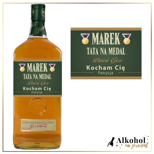 TATA NA MEDAL TULLAMORE- PREZENT DLA TATY