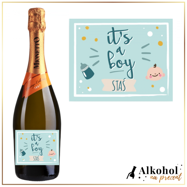 IT'S A BOY PROSECCO MIONETTO D.O.C. TREVISO