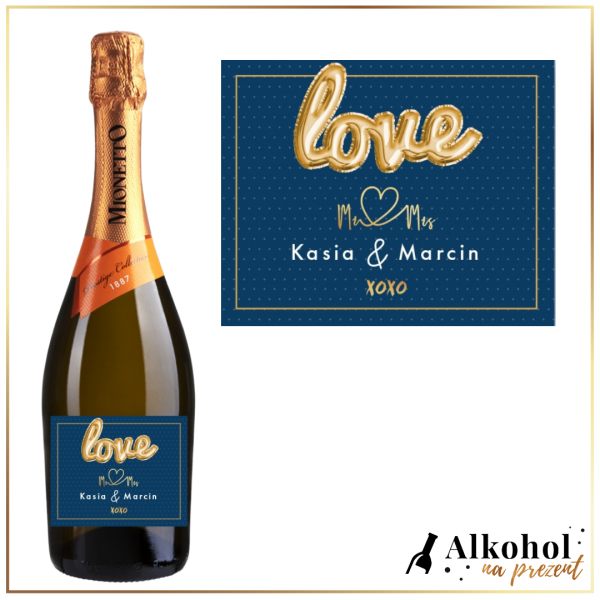 LOVE MR&MRS PROSECCO MIONETTO D.O.C. TREVISO
