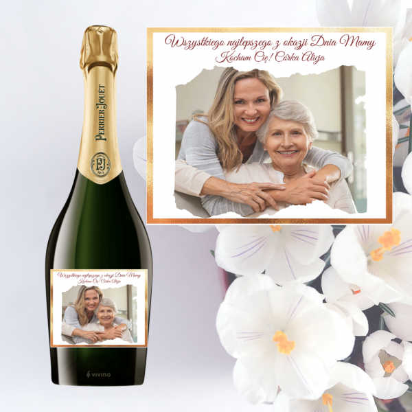 ZE ZDJĘCIAMI DZIEŃ MAMY SZAMPAN PERRIER JOUET GRAND BRUT