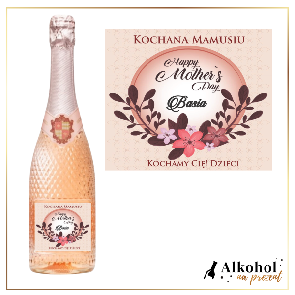 HAPPY MOTHER'S DAY MICHELANGELO SPUMANTE ROSE