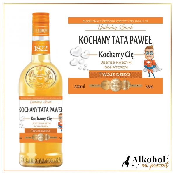 BOHATER ŻOŁĄDKOWA GORZKA-PREZENT NA DZIEŃ OJCA