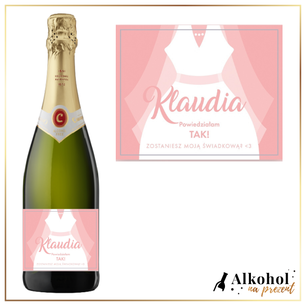 ZOSTANIESZ MOJĄ ŚWIADKOWĄ? BEZALKOHOLOWE WINO MUSUJĄCE CODORNIU ZERO