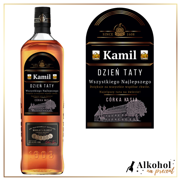 DZIEŃ TATY BUSHMILLS BLACK BUSH - PREZENT NA DZIEŃ TATY