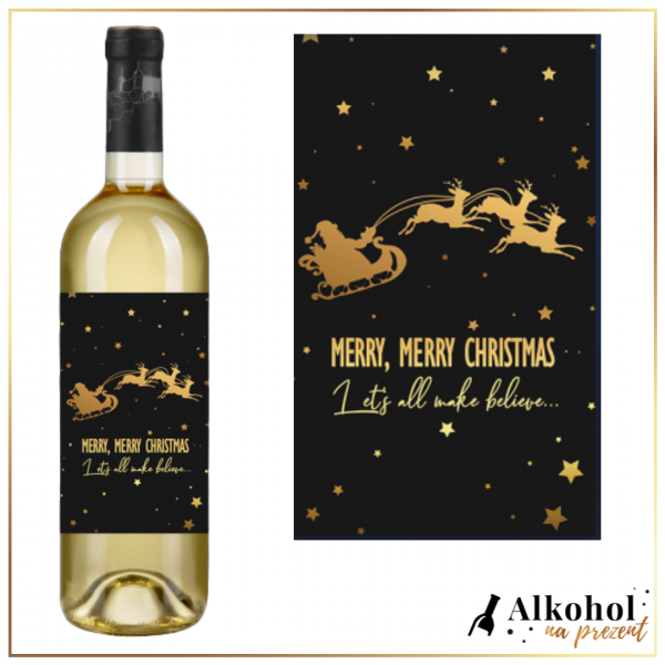 MERRY, MERRY CHRISTMAS WINO BIAŁE