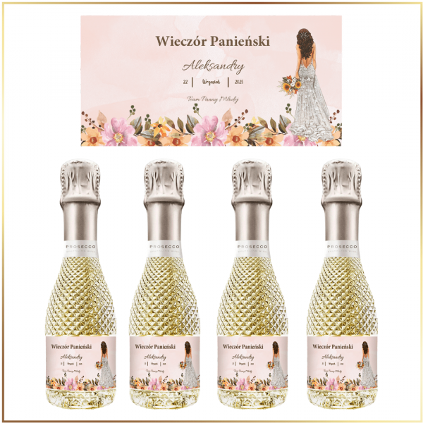 TEAM PANNY MŁODEJ MINI PROSECCO FREIXENET - DODATEK DO WIECZORU PANIEŃSKIEGO